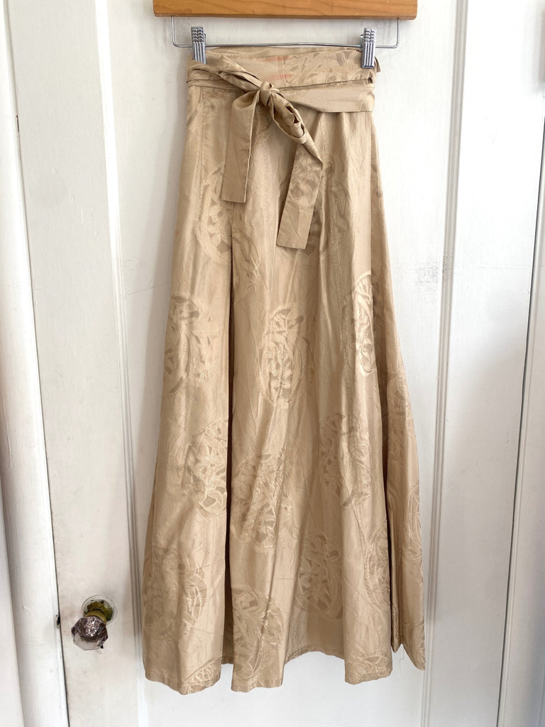 LOOP - Dosa Silk Wrap Skirt, Sz Small (#426)