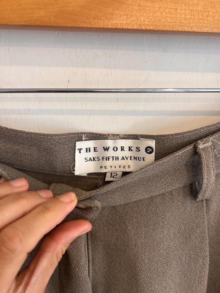 LOOP - Vintage Saks Fifth Avenue Pants, Sz 12 Petite (#473)