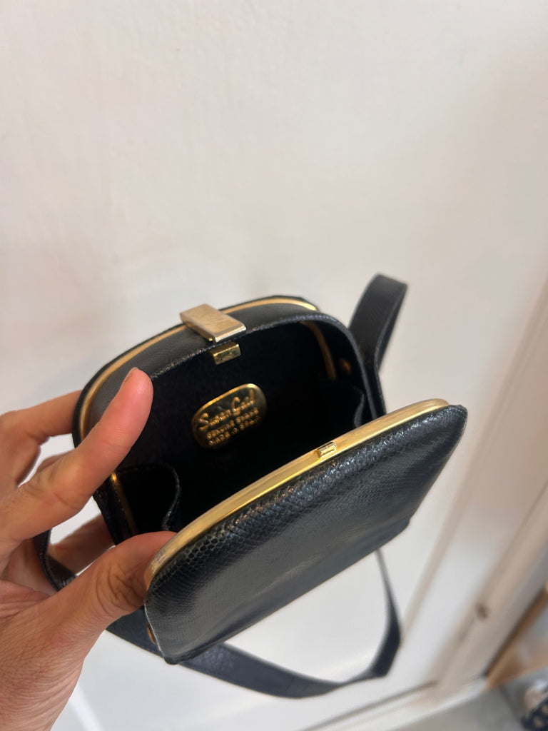 LOOP - Vintage Susan Gail Snake Skin Purse (#473)