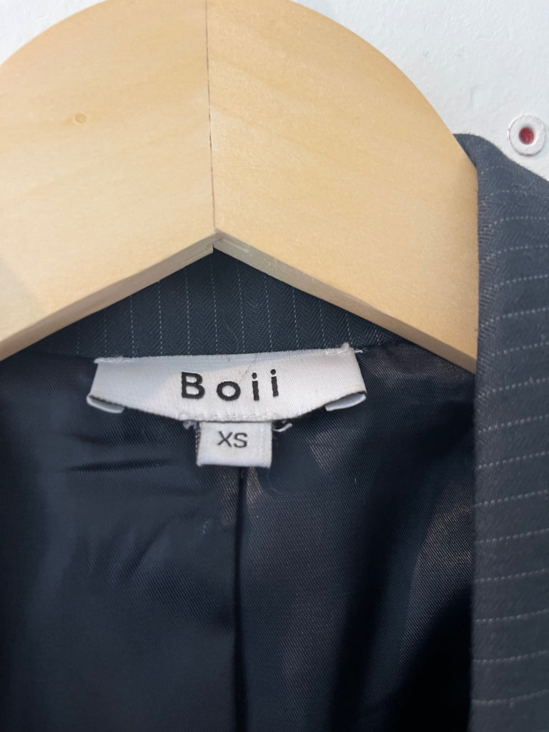 LOOP - Boii Pinstripe Blazer, Sz Xs (#190)