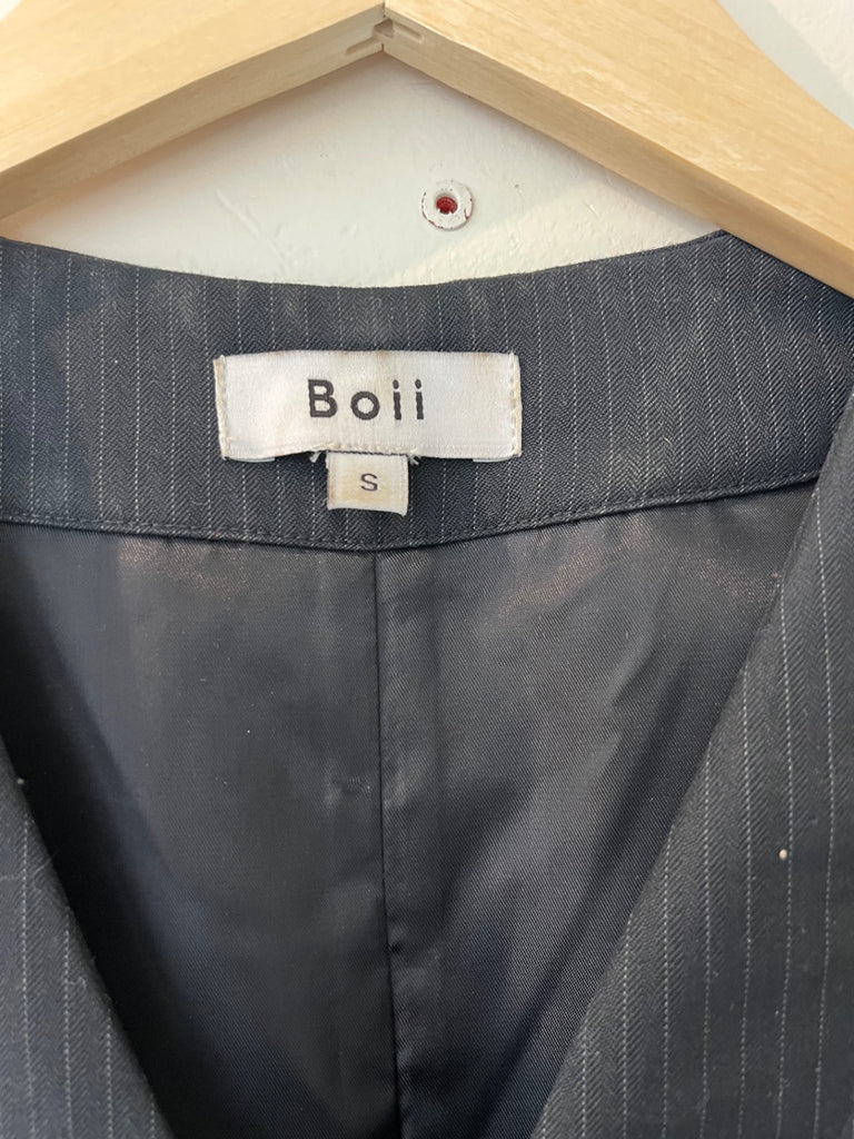 LOOP - Boii Pinstripe Vest, Sz S (#190)