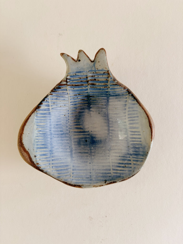 Elena Kaloyanova Blue Pomegranate Dish, medium