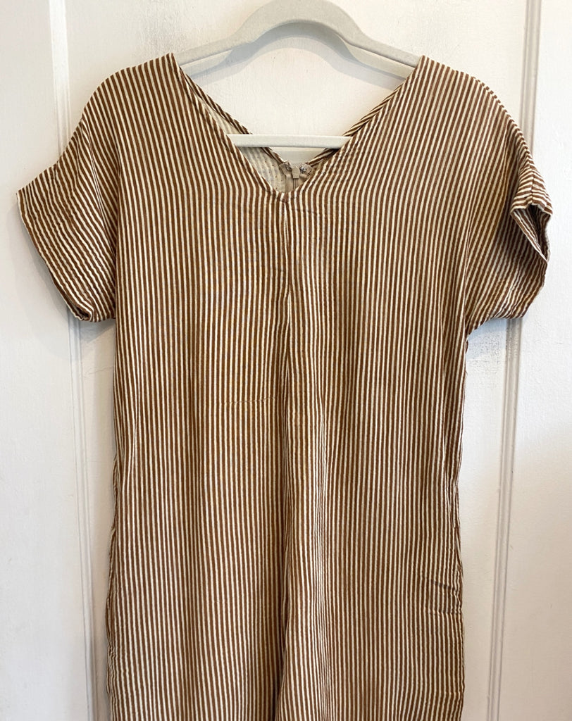 LOOP - Bel Kazan Cotton Gauze Jumpsuit, Sz XS (#80)