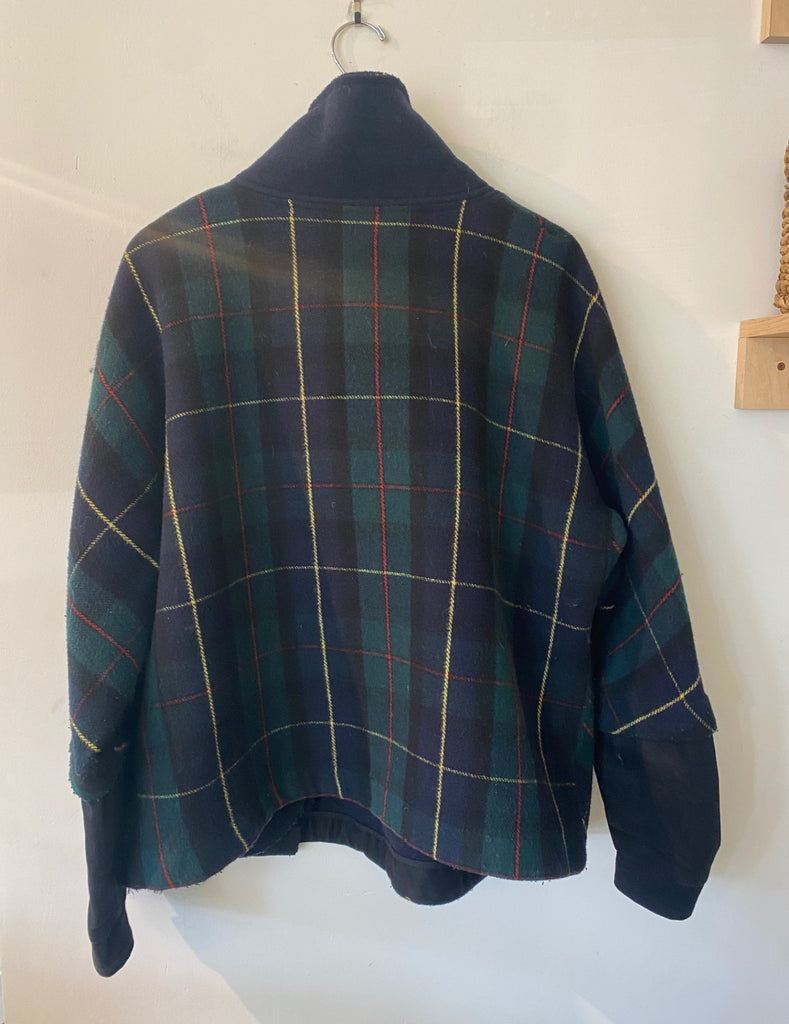 LOOP - Manila Grace Plaid Jacket, Sz L (#413)