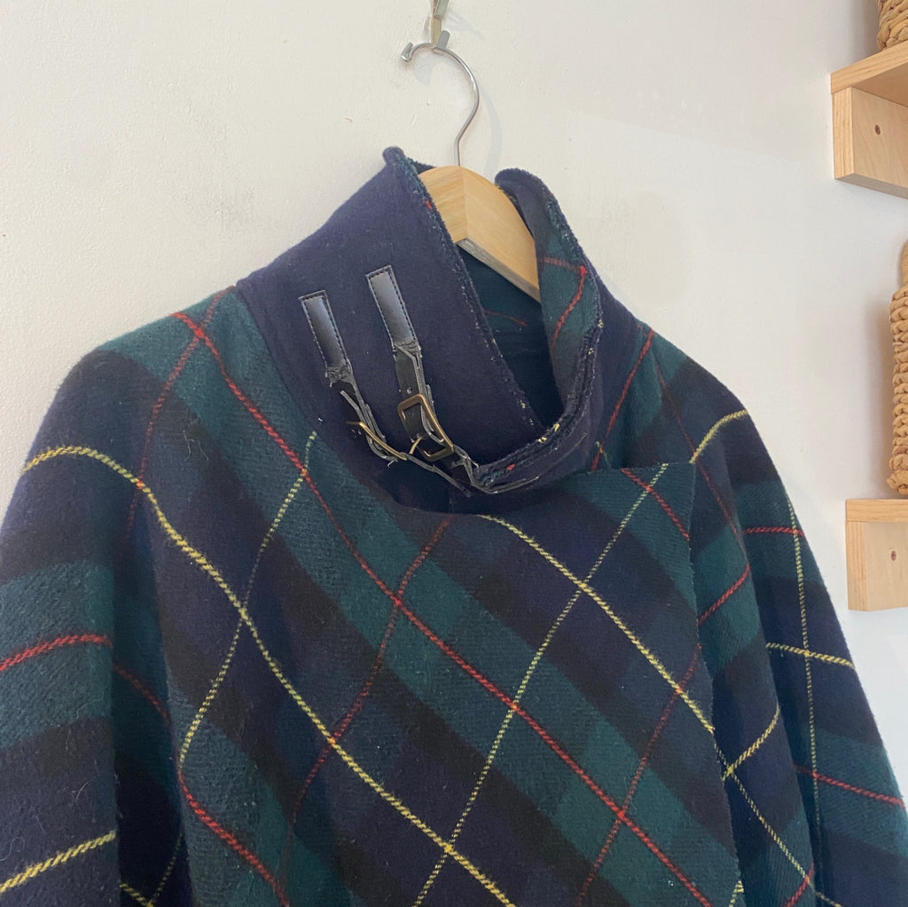 LOOP - Manila Grace Plaid Jacket, Sz L (#413)