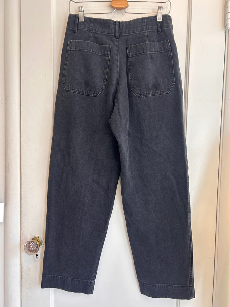 LOOP - Micaela Greg Black Pants, Sz. L (#1)