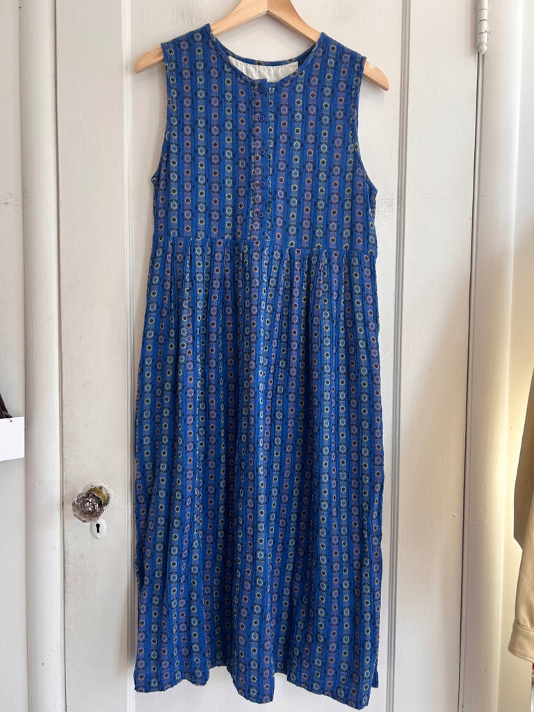 LOOP - Ace and Jig Blue Print Dress, Sz L (#1)