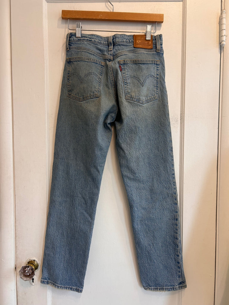 LOOP - Levi’s Wedgie Straight Blue Jeans, Sz. 26 (#137)