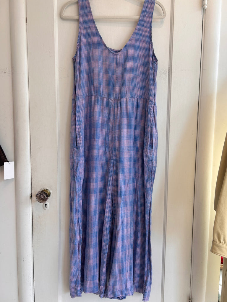 LOOP - Patagonia Check Jumpsuit, Sz M (#1)