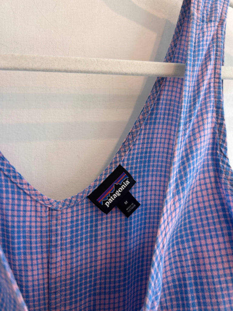 LOOP - Patagonia Check Jumpsuit, Sz M (#1)