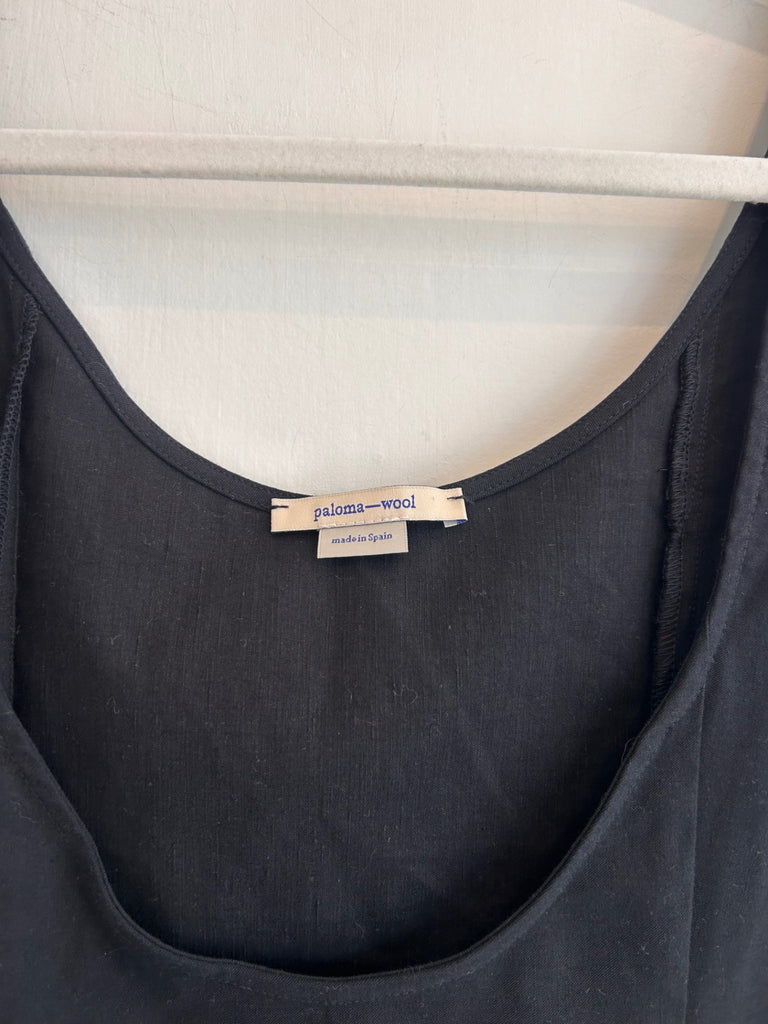 LOOP - Paloma Wool Dress Black, Sz 38 (#1)