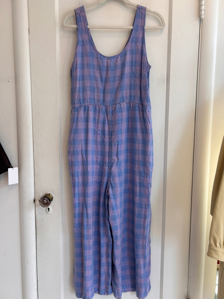 LOOP - Patagonia Check Jumpsuit, Sz M (#1)