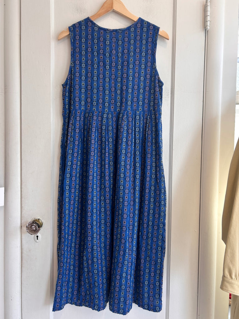 LOOP - Ace and Jig Blue Print Dress, Sz L (#1)