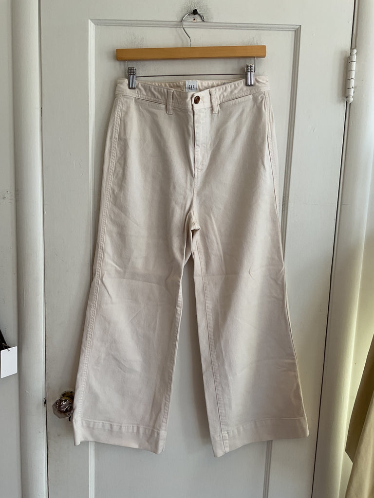 LOOP - GAP White Denim Jeans, (#1)