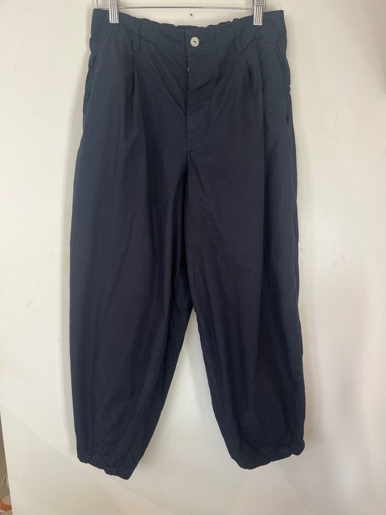 LOOP - miiThaaii Black Cotton Ballon Pants, (#1)