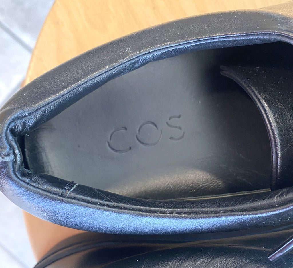 LOOP - COS Leather Trainers, Sz 38 (#52)