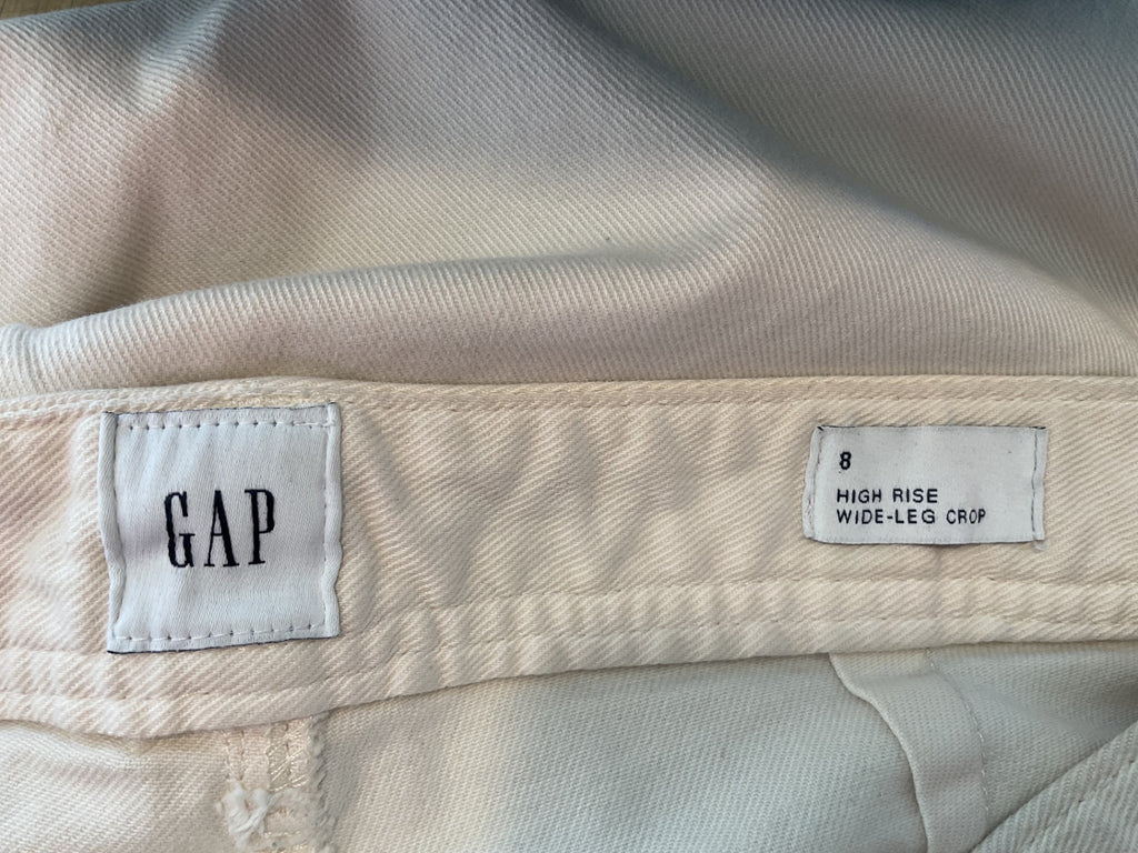 LOOP - GAP White Denim Jeans, (#1)