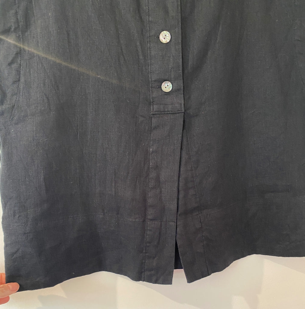 LOOP - Madewell Linen Top, Sz L (#19)