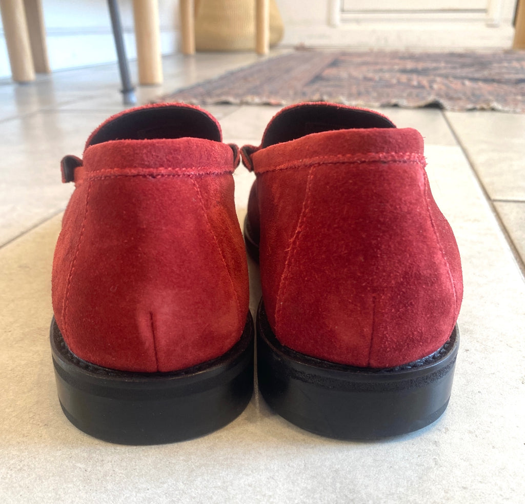 LOOP - Steve Madden Madison Suede Penny Loafer, Sz 8 (#41) - New!