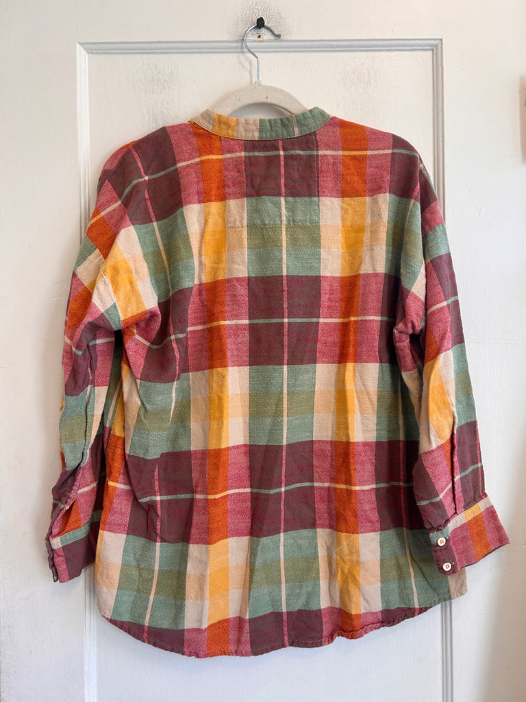 LOOP - Ace and Jig Plaid Top, Sz. M (#248)