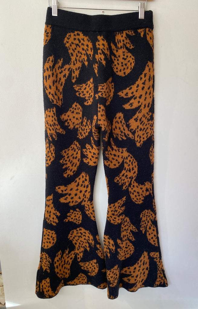 LOOP - Farm Rio Knit Bananica Pants, Sz Small (#80)
