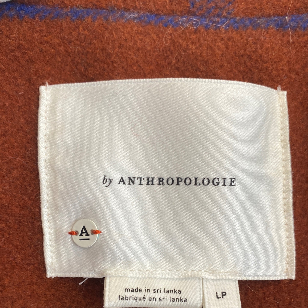 LOOP - Anthropologie Plaid Coat, Sz L (#41)