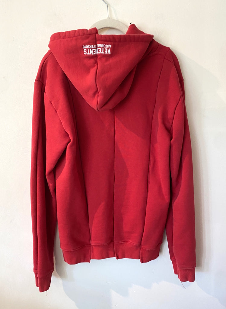 LOOP - Vetement Antwerp Split/Deconstructed Hoodie, Sz S (#80)