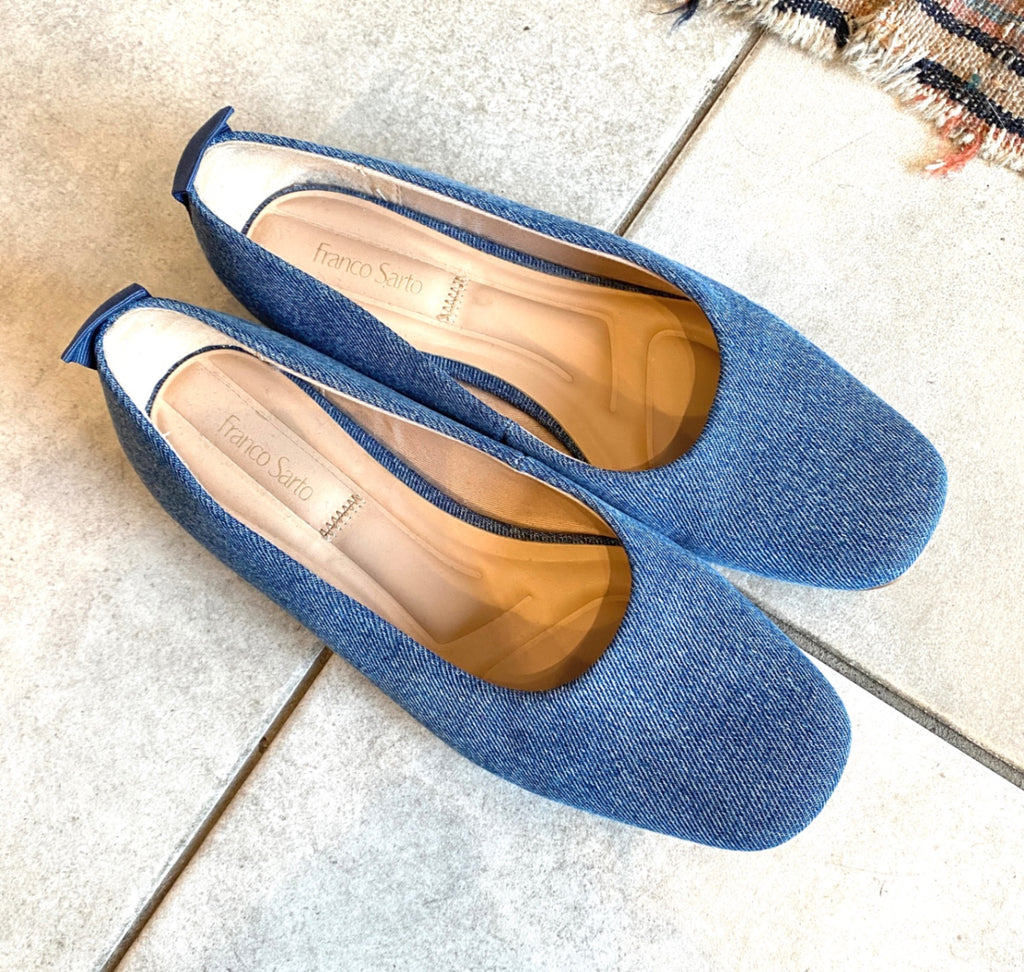 LOOP - Franco Sarto Ariel Ballet Flat, Sz 7.5 (#99)