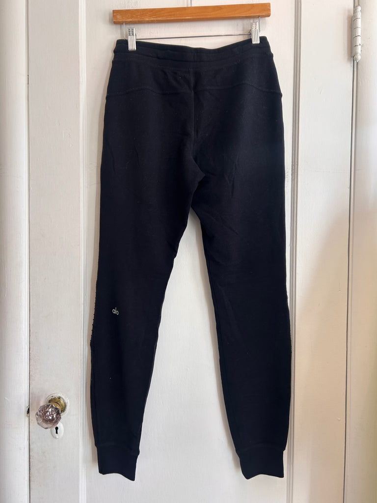 LOOP - ALO Black Joggers, Sz XS (#130)
