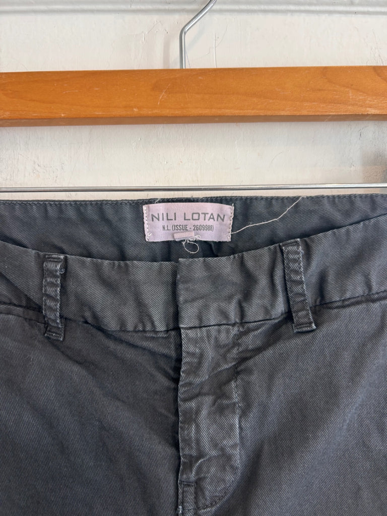 LOOP - Nili Lotan Black Pants, Sz 2 (#130)