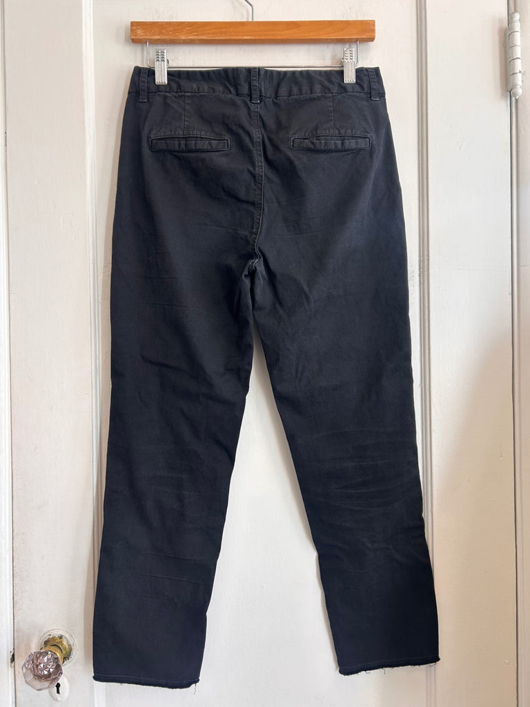 LOOP - Nili Lotan Black Pants, Sz 2 (#130)