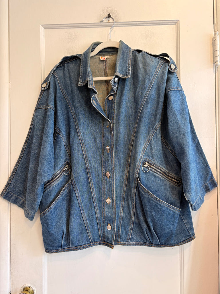 LOOP - vintage Denim Jacket, size 50 (#136)