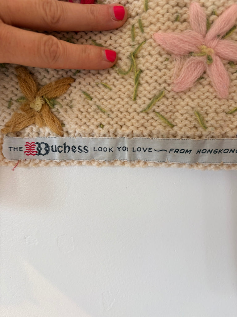 LOOP - Flower Cardigan, wool (#478)