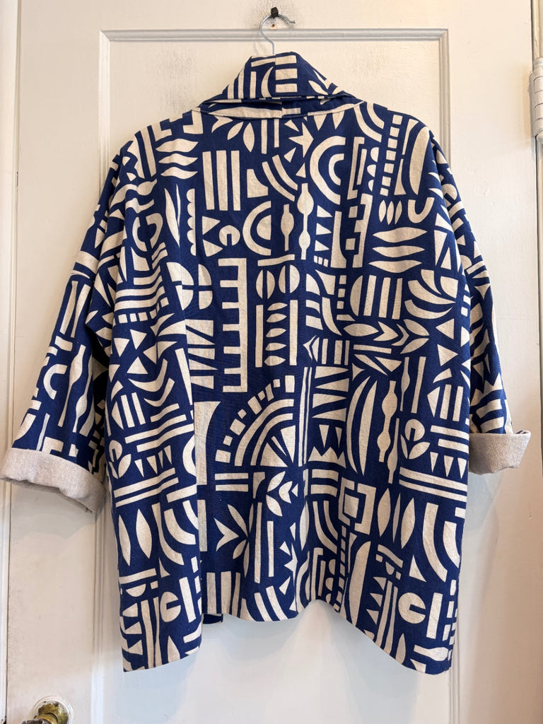 LOOP - Reversible Kimono-style Coat, M/L (#136)