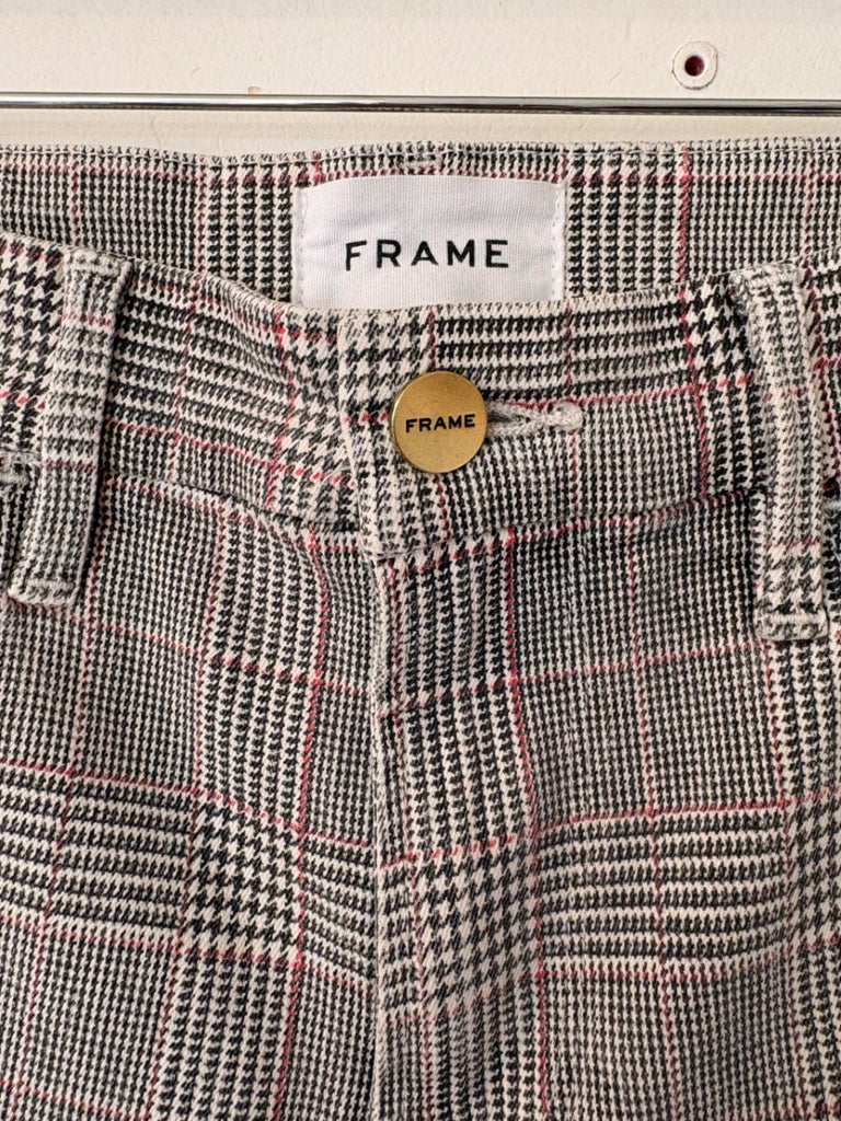 LOOP - Frame plaid pants, size 26 (#479)