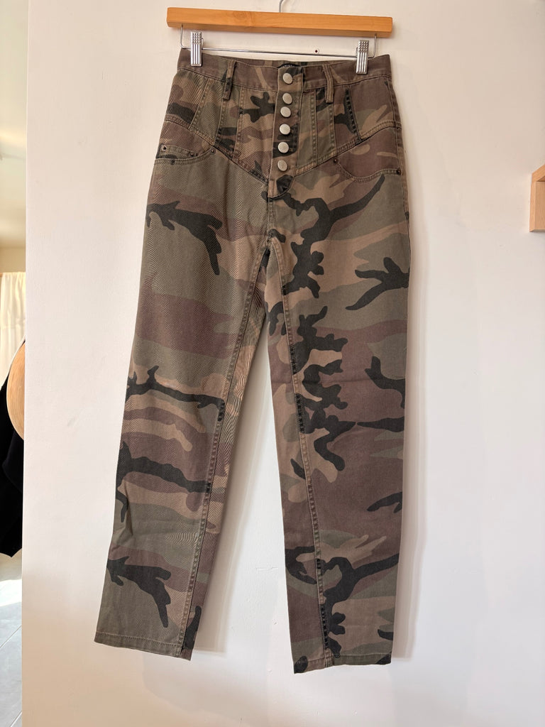 LOOP - Marissa Webb Camo pants, size 25 (#479)