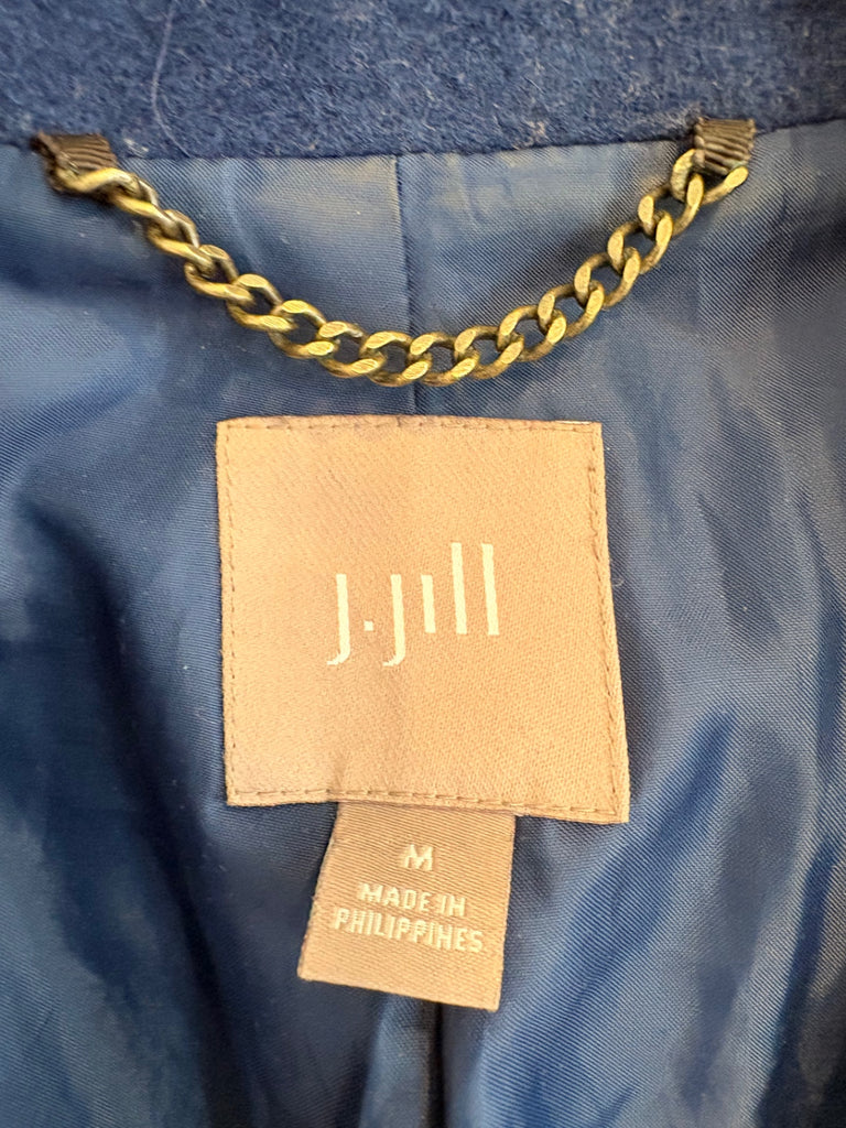 LOOP - J.Jill Royal Blue Peacoat, size M (#136)