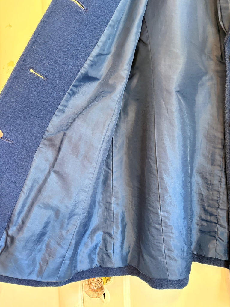 LOOP - J.Jill Royal Blue Peacoat, size M (#136)