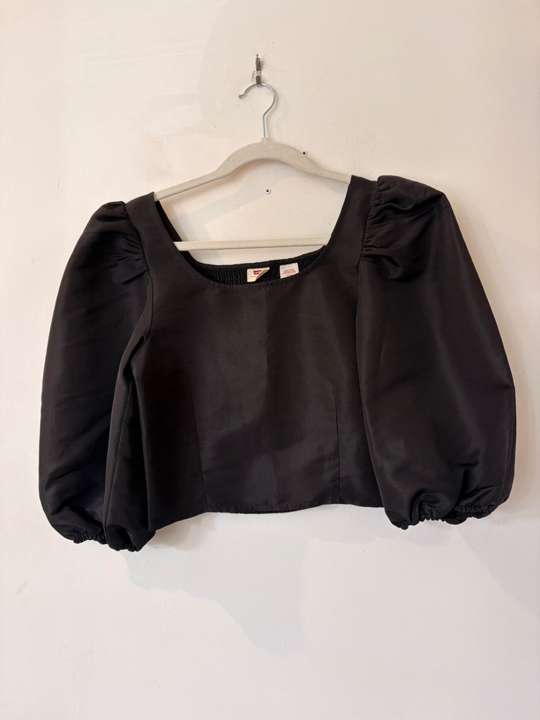 LOOP - Levi’s puffed sleeve crop top, size S (#479)