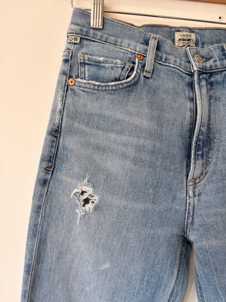 LOOP - C of H demy cropped flare denim, size 25 (#479)