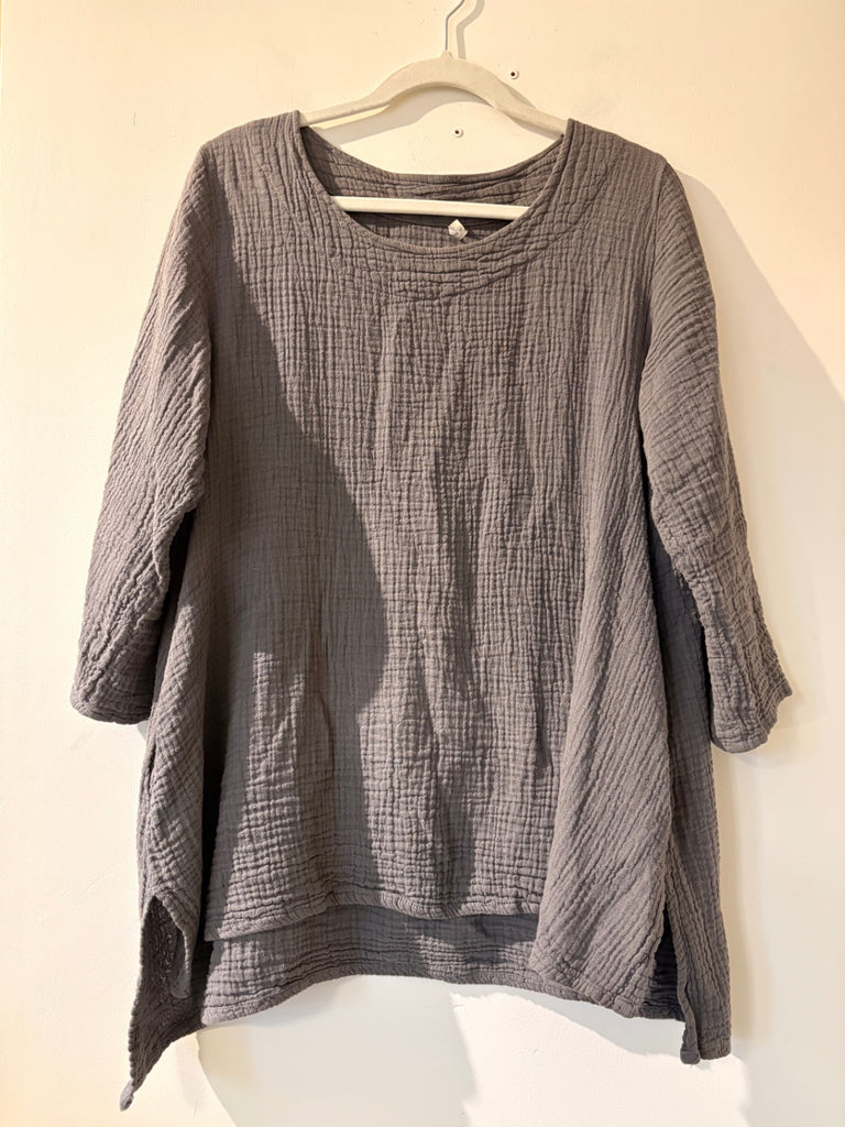 LOOP - Cotton Gauze Top, size L/XL (#414)