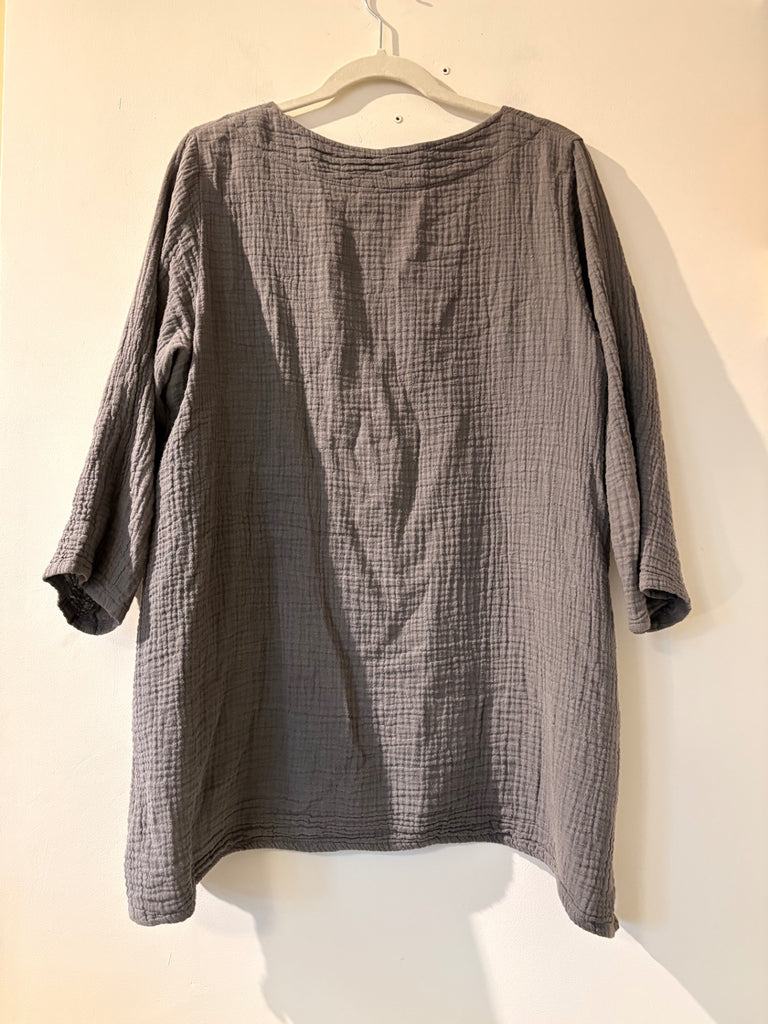LOOP - Cotton Gauze Top, size L/XL (#414)