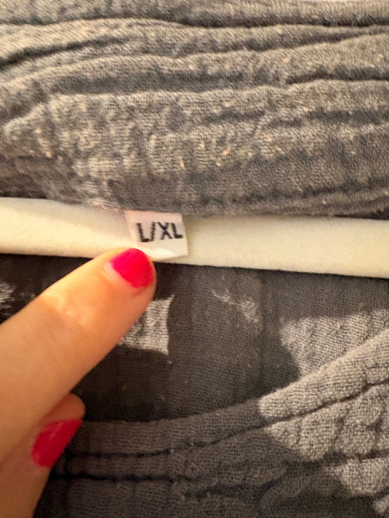 LOOP - Cotton Gauze Top, size L/XL (#414)