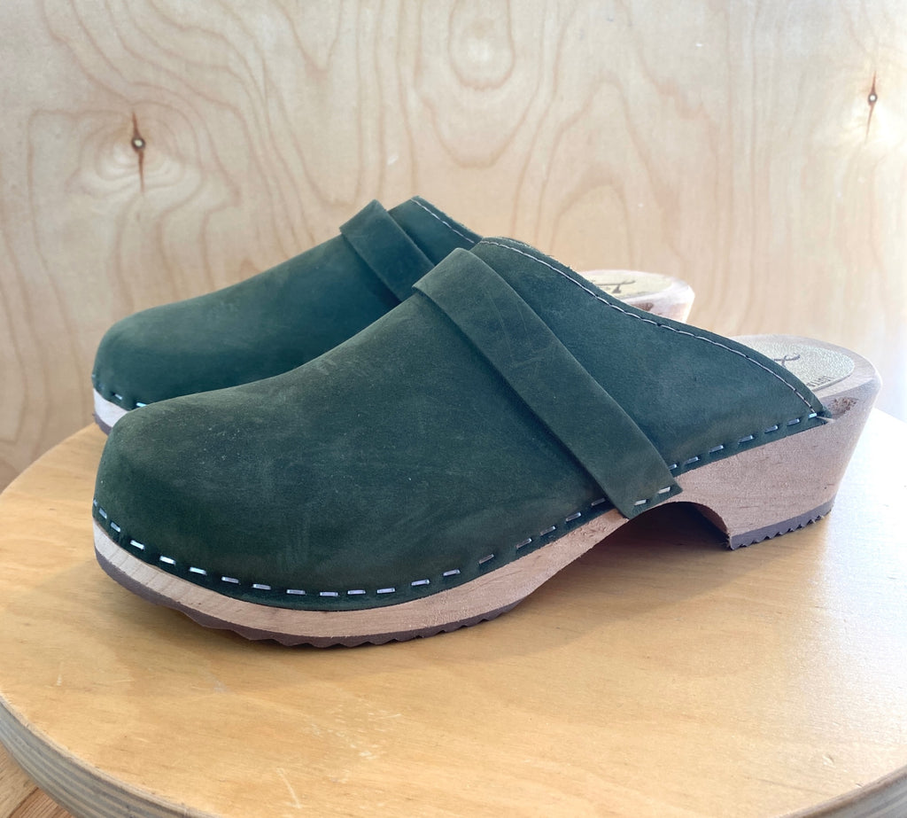 LOOP - Lotta’s Clogs Green, Sz 38 (#480)