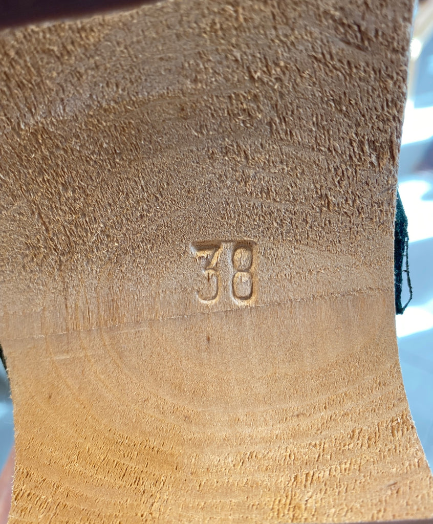 LOOP - Lotta’s Clogs Green, Sz 38 (#480)