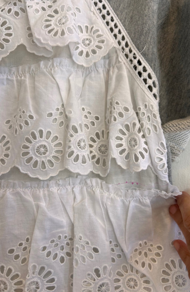 LOOP - SEA New York Eyelet Sweatshirt, Sz XS (#130)