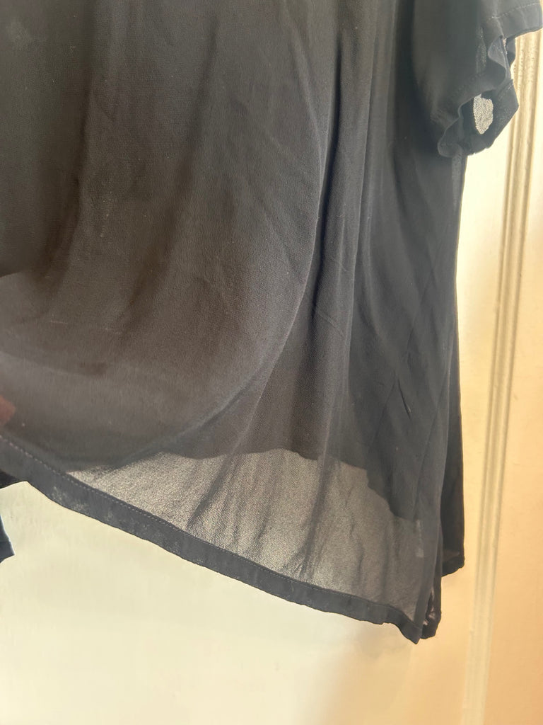 LOOP - Lacausa Sheer Top, Sz S (#466)