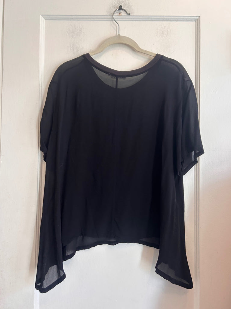LOOP - Lacausa Sheer Top, Sz S (#466)