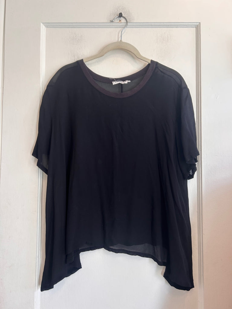 LOOP - Lacausa Sheer Top, Sz S (#466)