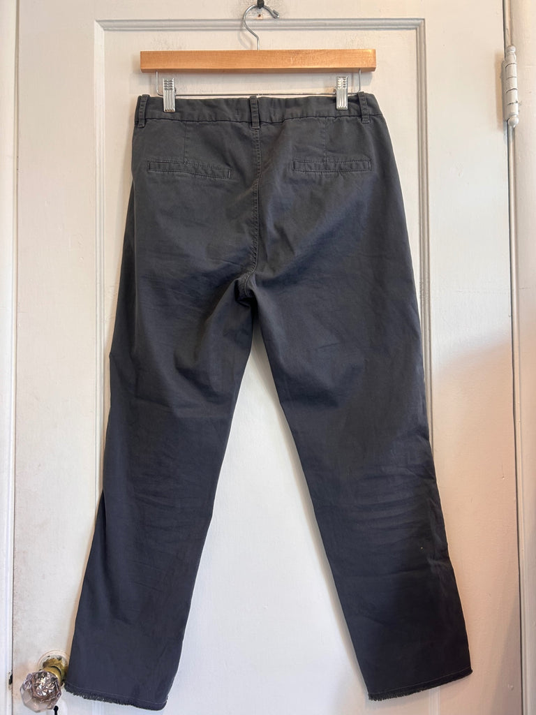 LOOP - Nili Lotan Gray Pants, Sz 2 (#130)